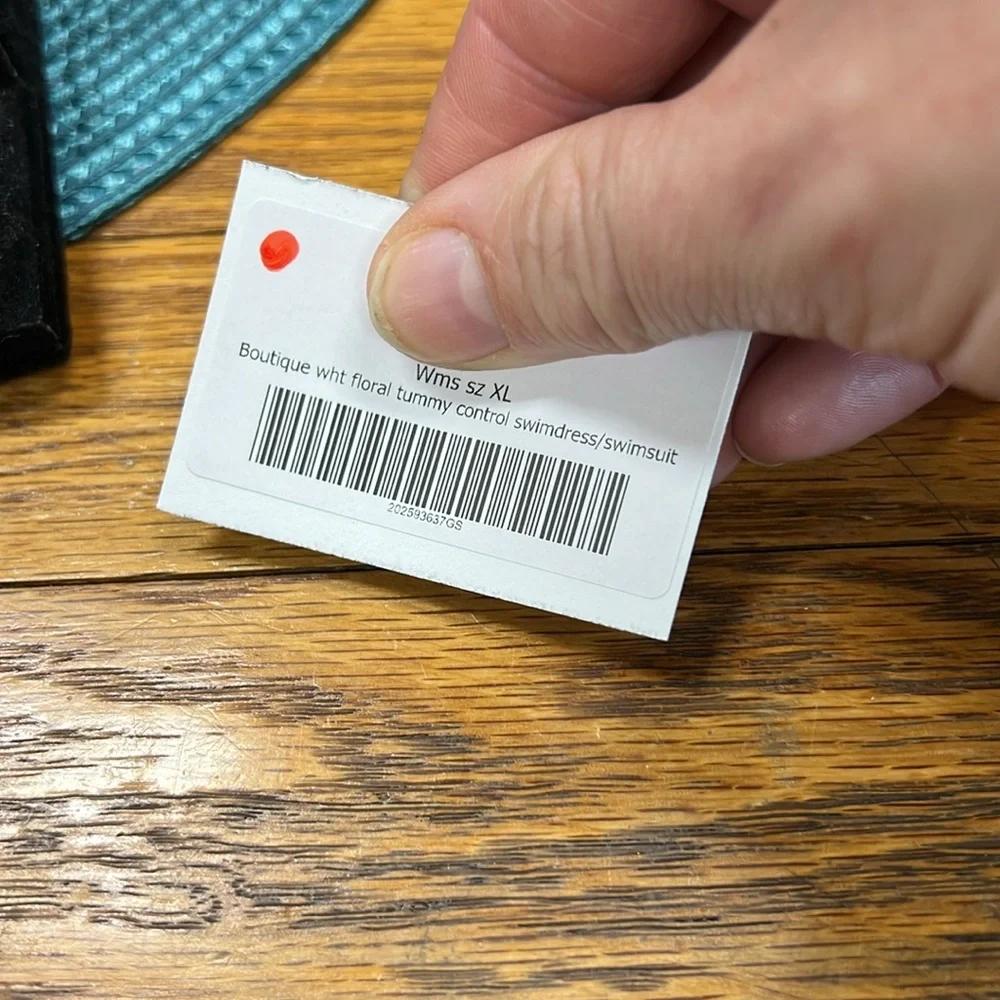 BOUTIQUE | White floral swim dress/swimsuit - Picture 8 of 8